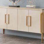 CREAM AND GOLD CONSOLE