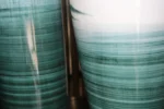 2 in 1 Green and White Table Accessories - Image 2