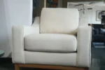 Off White Singles With Natural Wooden Leg - Image 3