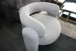 White Tokyo Single Sofa - Image 2