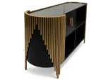 Black and Gold Console