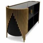 Black and Gold Console