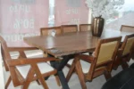 Natural Wood 8 Seater Dining - Image 2