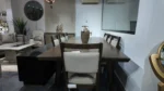 8 Seater Adjustable Wooden Dining