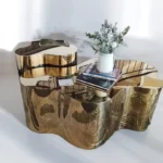 Gold 2 in 1 Centre Table