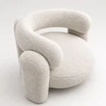 White Tokyo Single Sofa